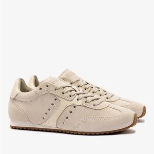 Larroude Stella Suede Sneakers
